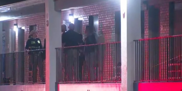 investigators at motel