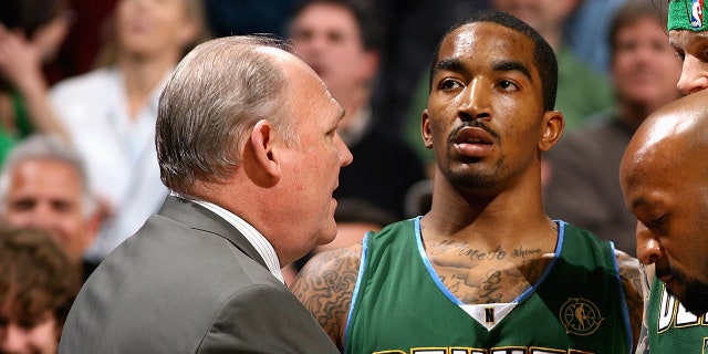 George Karl and JR Smith