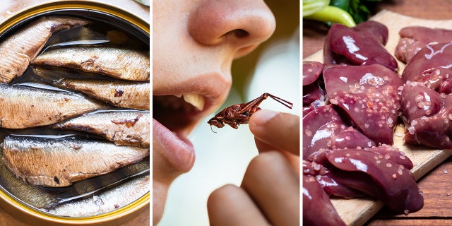 gross healthy foods split