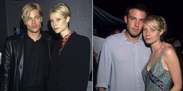 Gwyneth Paltrow Ben Affleck Brad Pitt split photo