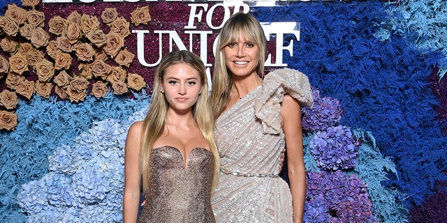 Heidi Klum with daughter Leni