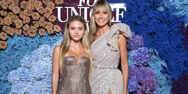 Heidi Klum with daughter Leni