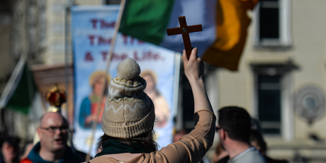 religious procession in Dublin