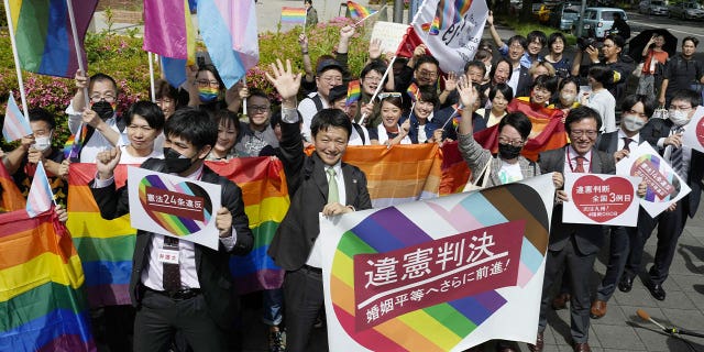 Japanese pride rally