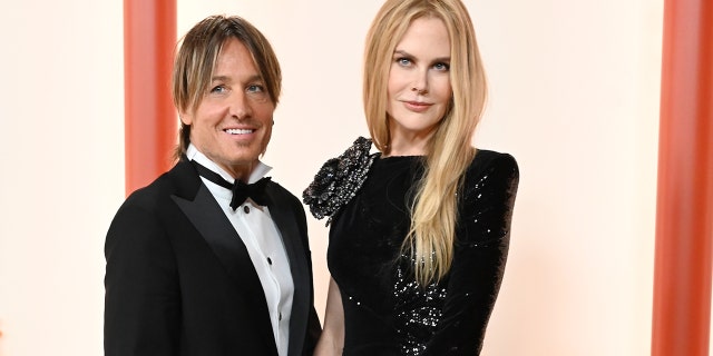 Keith Urban and Nicole Kidman at the Academy Awards