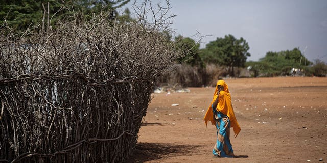 Somali refugee girl