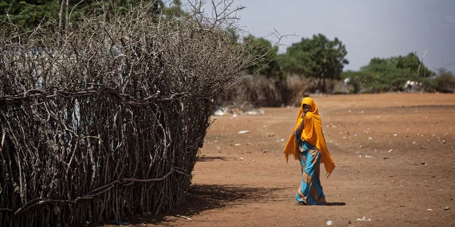 Somali refugee girl