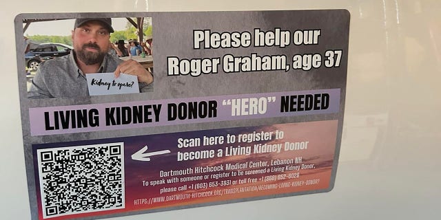 Car Magnet kidney donation