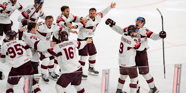 Latvia celebrates bronze