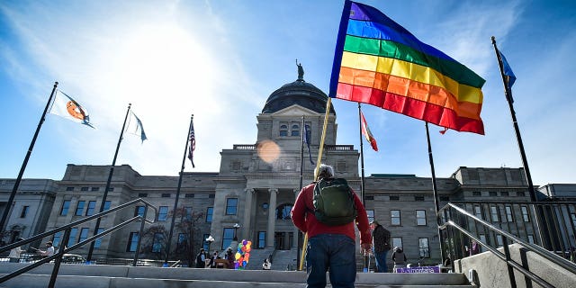 LGBTQ protesters
