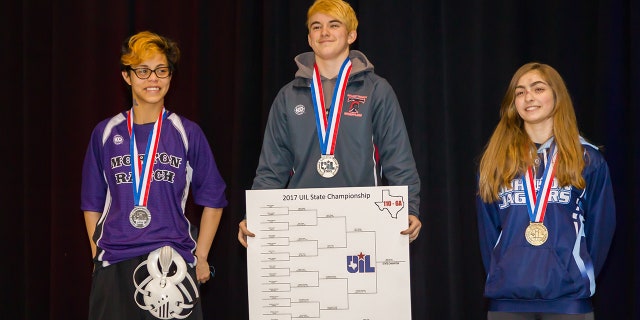 Mack Beggs medals