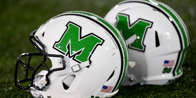 Marshall Thundering Herd helmet