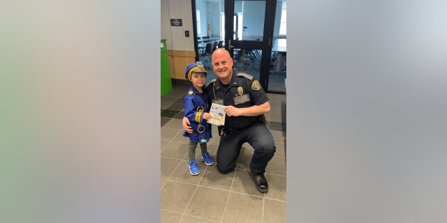 boy police officer birthday