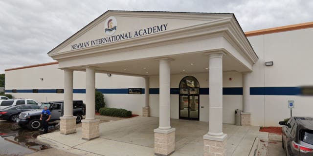 Exterior of Newman International Academy