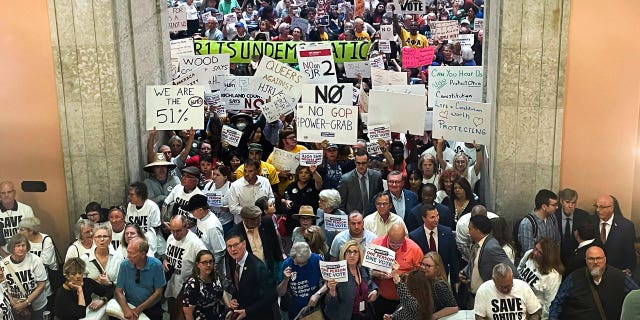 Ohio Constitution protest