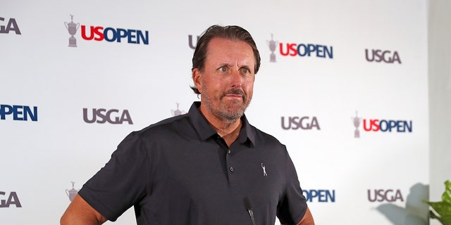 Phil Mickelson at the US Open