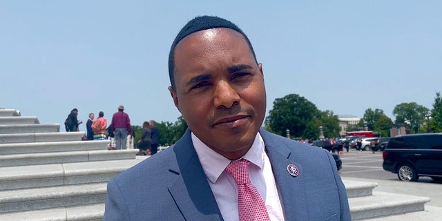 Rep. Ritchie Torres speaks with Fox News in Washington, D.C.