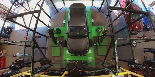Robotire above