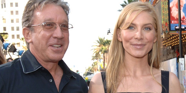 Tim Allen and Elizabeth Mitchell at the Santa Clause 3 premiere