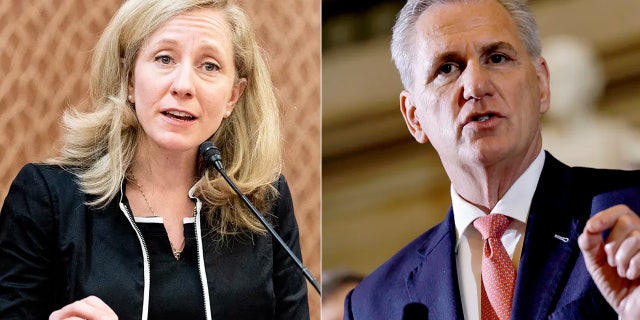 Reps Abigail Spanberger and Kevin McCarthy