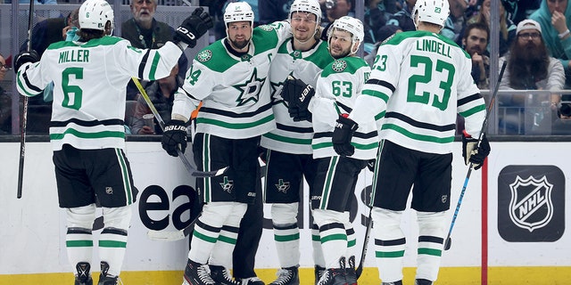 Stars after goal in Seattle