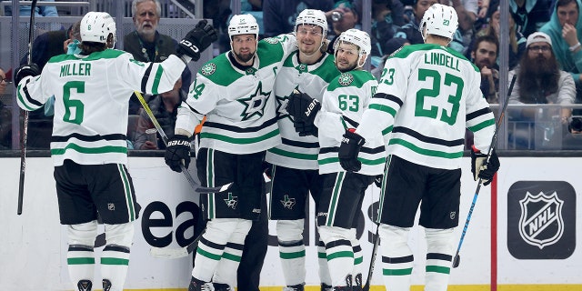 Stars after goal in Seattle