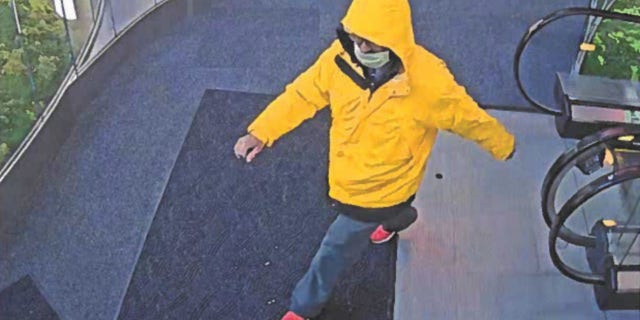 Police say Little is pictured in this surveillance photo