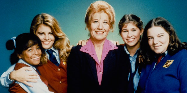 The cast of "The Facts of Life"