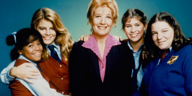 The cast of "The Facts of Life"