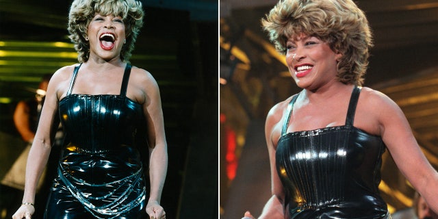 Tina Turner performing in 2000