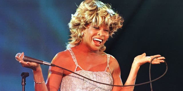 Tina Turner performing