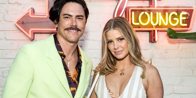 Tom Sandoval smiling with Ariana Madix