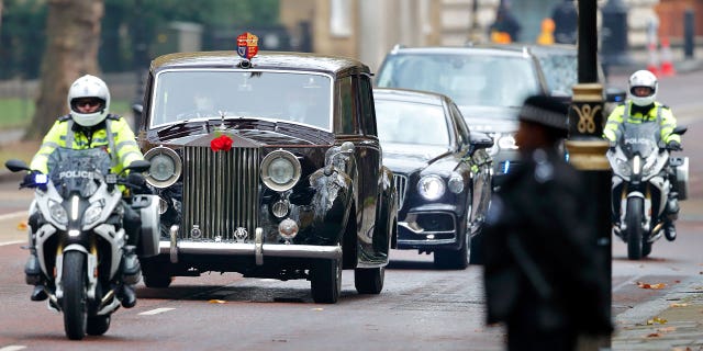 UK police escorting Sophie