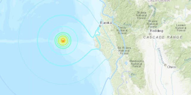 5.5 magnitude earthquake reported off Northern California's coast  at george magazine