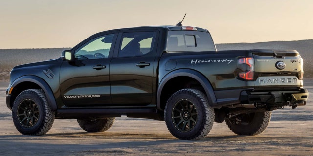 Hennessey Ford Ranger VelociRaptor 500 is a Toyota Tacoma 'slayer' 5 velociratpor ranger rear