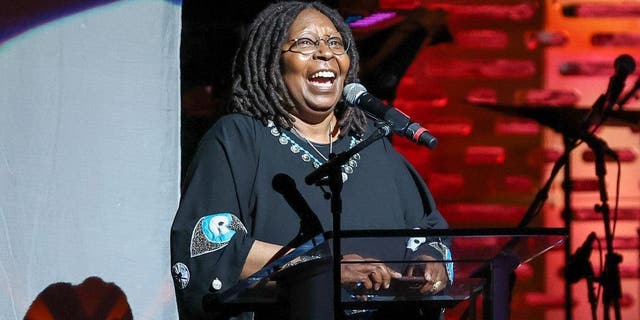 Whoopi speaking