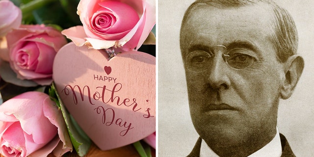 Woodrow Wilson and Mother's Day split