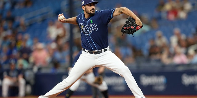 Zach Eflin delivering