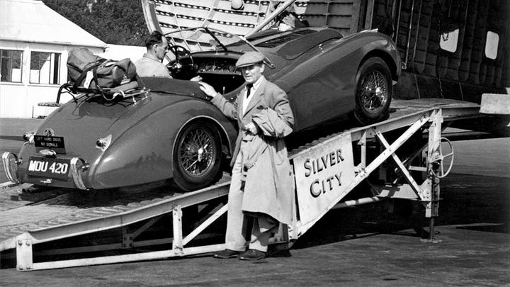 Rotting Jaguar sports car dug out of garden after 30 years restored and worth a small fortune