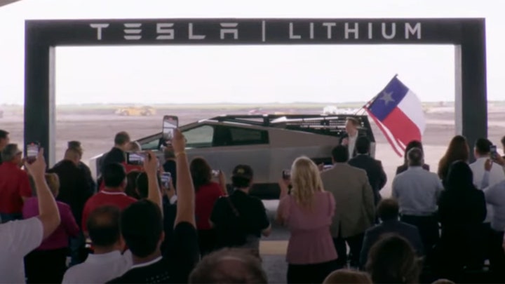 Funky features on Tesla's Cybertruck