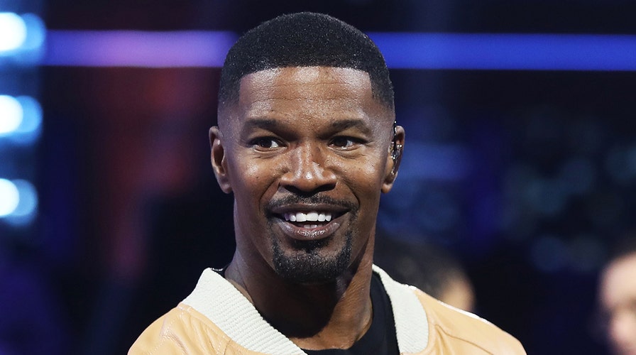 Jamie Foxx brings his daughter to work