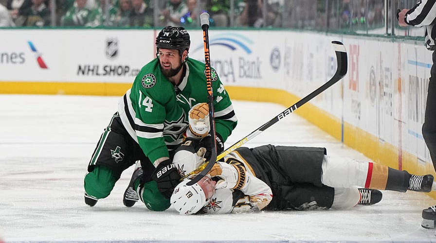 A linesman accidentally clotheslined Jamie Benn during the Stars and  Panthers game - Article - Bardown