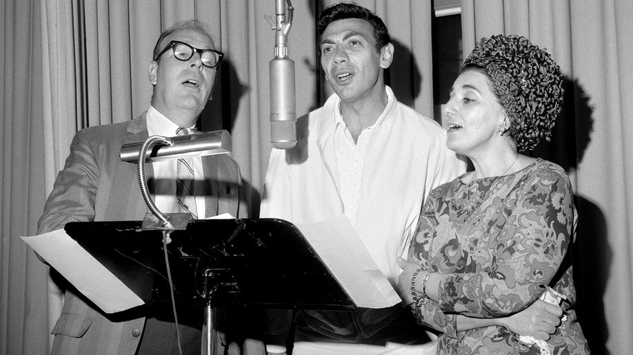 Mal Bellairs, Ed Ames and Kay Armen