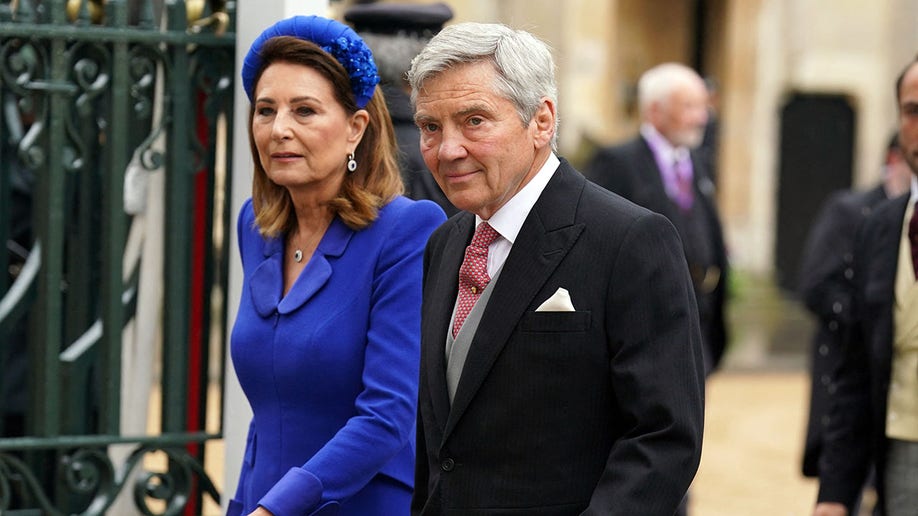 Kate Middleton's parents, Michael and Carole Middleton.