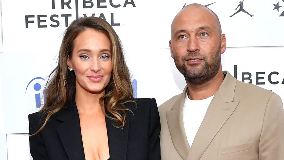 New York Yankees legend Derek Jeter and his wife, Hannah, welcome