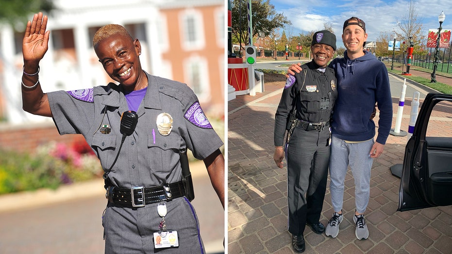 North Carolina Campus Security Officer Goes Viral For Hugging north-carolina-campus-security-officer-goes-viral-for-hugging