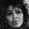 Tina Turner looking at the camera pensively