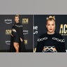 Kimberly Perry dressed in black at the ACM Awards