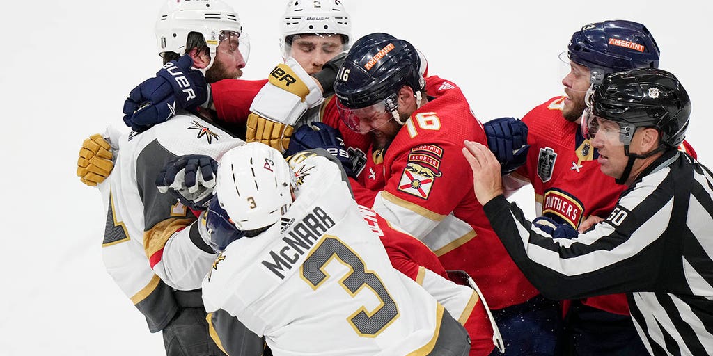 Kid Mercury blows on his trumpet prior to Game 4 NHL Stanley Cup playoff  hockey semifinal action between the Montreal Canadiens and the Vegas Golden  Knights in Montreal, Sunday, June 20, 2021. (