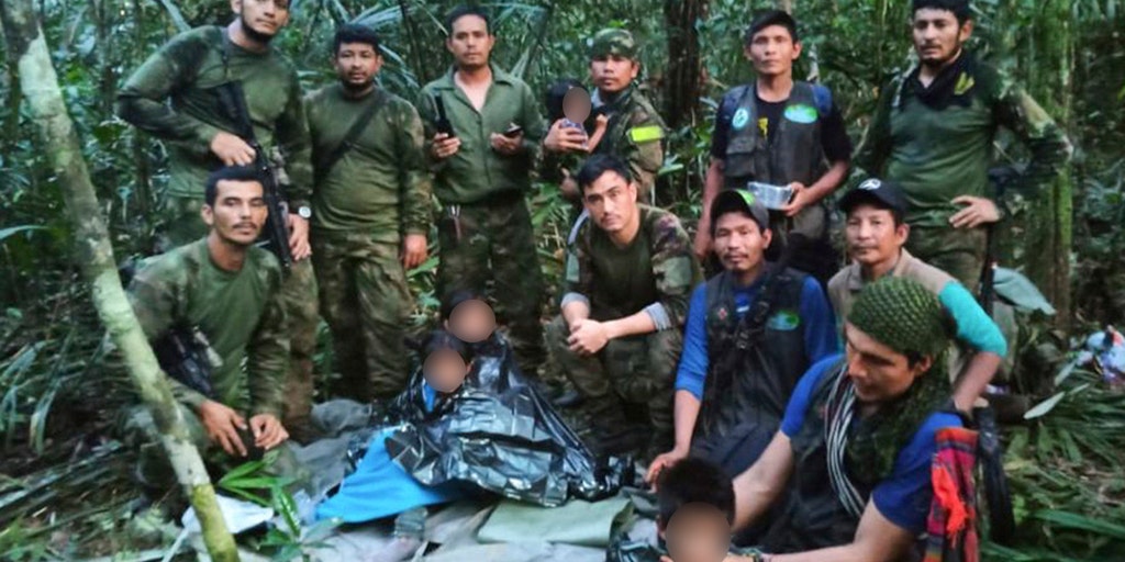 Colombian children rescued after plane crash in Amazon were fleeing violent armed group: report - Vimarsana News